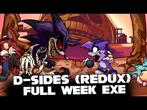 FNF | D-SIDE IS UPDATE!!! - D-Sides (REDUX) | (ZEPHANIAH) (SONIC.EXE) (GAME OVER)