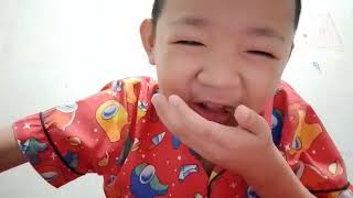 Makan kulit jeruk kering tanpa ekspresi #kulitjeruk