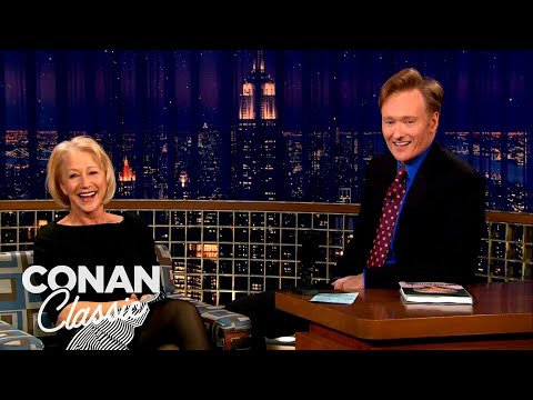 Helen Mirren's Wild Keith Moon Story | Late Night with Conan O’Brien