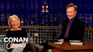 Helen Mirren&#39;s Wild Keith Moon Story | Late Night with Conan O’Brien