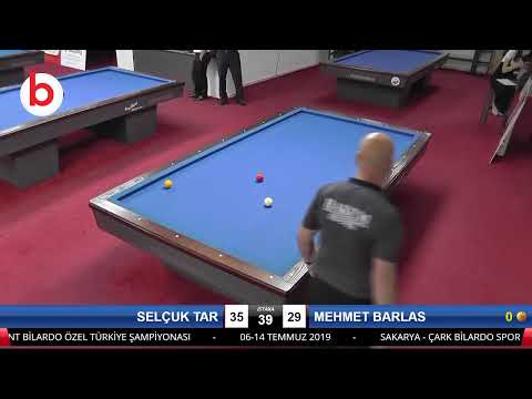 SELÇUK TAR & MEHMET BARLAS Bilardo Maçı - SAKARYA ÖZPAŞ CUP 2019-1.TUR