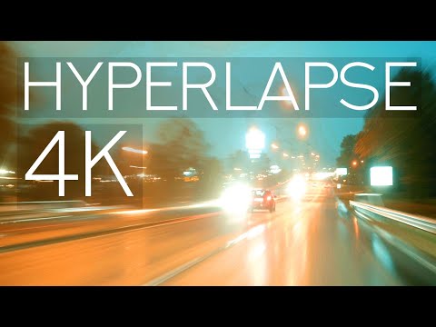 2019 HYPERLAPSE Road - Video example in 4K (GH5 hyperlapse)