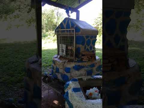 Llegué al Cerro de la Virgen de los pobres, en Cerro Corá, Misiones!