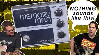 Video thumbnail for What Does An Original EHX Memory Man Sound Like? SO RAD!!! | Stompbox Saturday by Sean Pierce Johnson