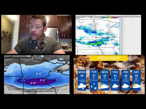 Oct. 19 Weather with Sven: Tracking Tuesday's snow in MN