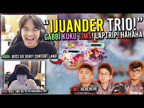 "IJUANDERBOYS TRIO! GABBI KUKU TIMS!"🤣 - LAPTRIP TALAGA PAG NAGSAMA-SAMA!🤣