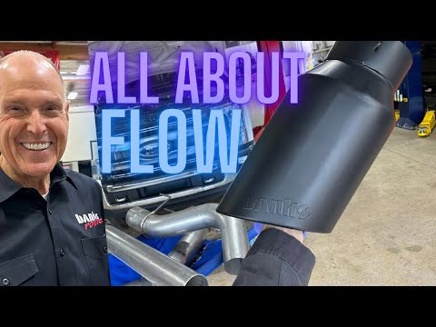 HUGE | 5-inch DPF back @bankspower Monster Exhaust - WOW