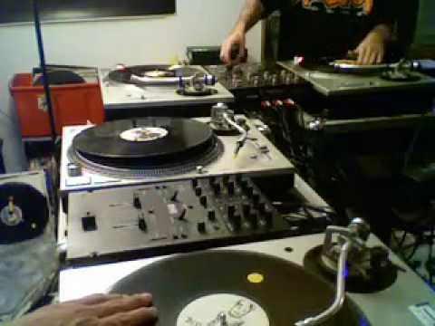 DJ Twist1 & T-Wax DMC practice session 4