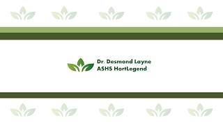 Desmond Layne - ASHS HortLegend