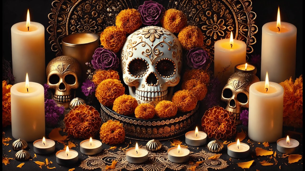 🕯️💀El Día de los Muertos: Tradiciones y Significado en México🇲🇽🏵️
