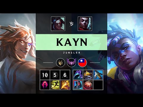 Kayn Jungle vs Ekko - TW Master Patch 25.06