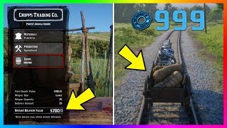 Become A Millionaire FAST & EASY - Red Dead Online Ultimate TRADER Role Money Making Guide! (RDR2)