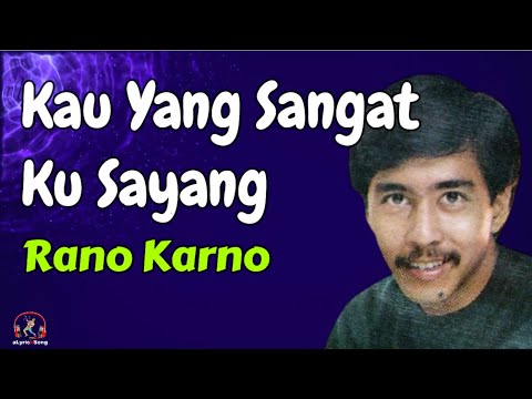 Rano Karno  -  Kau Yang Sangat Ku Sayang  (Lirik Lagu)