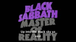 BLACK SABBATH - Into the void (with lyrics)