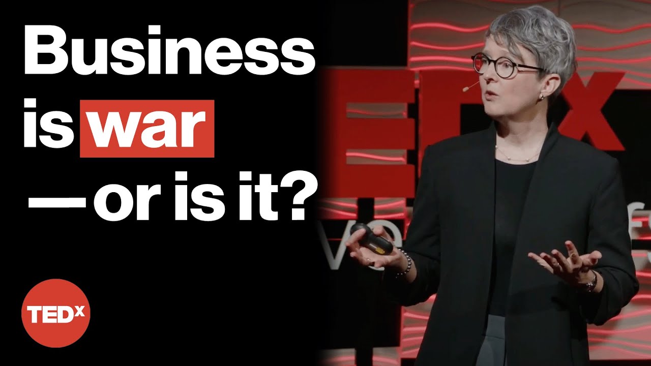 Is "The Art of War" good business? | Marjorie Delbaere | TEDxUniversityofSaskatchewan