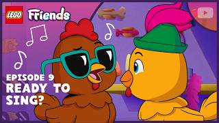 LEGO — 🎵Karaoke Time: Pets Get Ready to Sing! 🎤🐶🐔🐾 | S1 E9 | Full Episode | LEGO Friends: Pet Pals