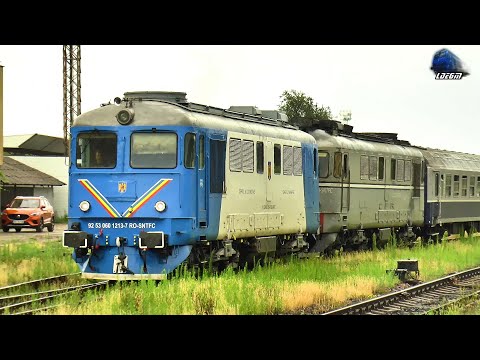 Locomotivele Sătmărence 60-1213-7 & 60-1228-5 in Gara Oradea Station - 28 Iunie 2024
