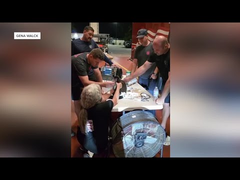 JUMPED INTO ACTION: Punta Gorda fire crew fights to save pet monkey - YouTube