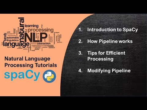 NLP Tutorial 7/2 - Introduction to Processing Pipeline in SpaCy Python Tutorial | SpaCy for NLP