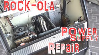 Repairing a 1985 Rock-Ola 490 Jukebox Power Supply - Common Problems & How To Fix