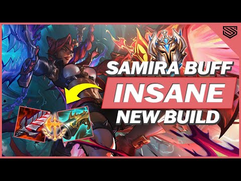 INSANE SAMIRA BUFF 🔥 BROKEN NEW BUILD 20+ KILLS - Wild Rift 4.3 Gameplay