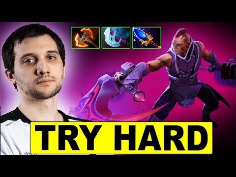 How Arteezy SUPER Try HARD with his ANTI MAGE