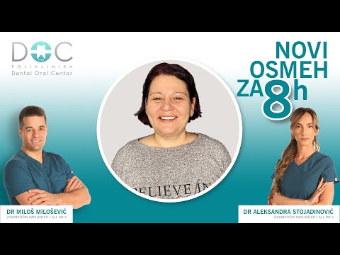 Iskustvo pacijenta - All on 4 tehnika - Novi osmeh za samo 8h!