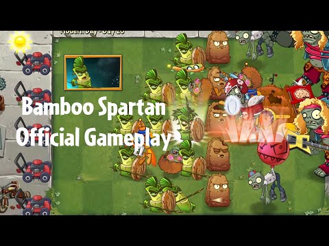 PvZ2 v10.5.1 - Bamboo Spartan Official Gameplay
