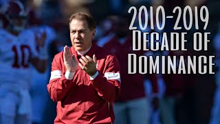 HD Alabama Top 50 Moments &quot;Decade of Dominance&quot;