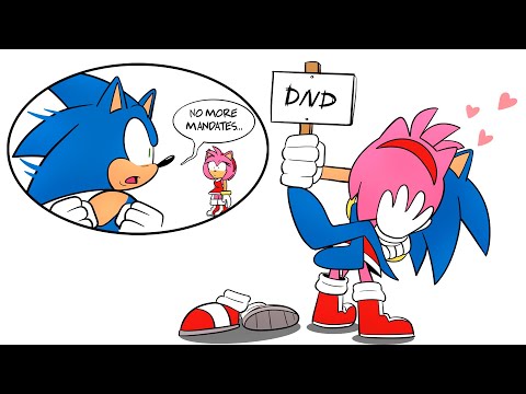 Больше никаких мандатов — Sonic x Amy (Sonamy) Comic Dub Comp