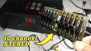 Download lagu How to install and test a 10-channel mini equalizer on a custom-built power amplifier mp3