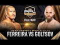 Renan Ferreira vs Denis Goltsov (Heavyweight Title Bout) | 2023 PFL Championship