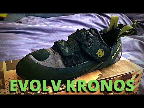 Evolv Kronos Men's Moderate Climbing Shoe - Unboxing & Review