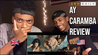 [Americans React] Ay Caramba - Fredo x Young T &amp; Bugsey [Music Video] | GRM Daily