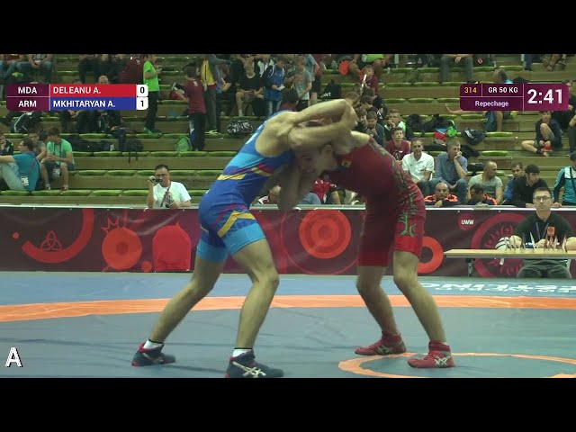 247 | 314 | Juniors GR 50kg | Repechage | DELEANU Artiom (MDA) | MKHITARYAN Ashot (ARM)