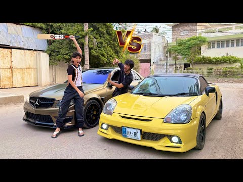 Sports Car vs my Mercedes Drag Race Gone Wrong!