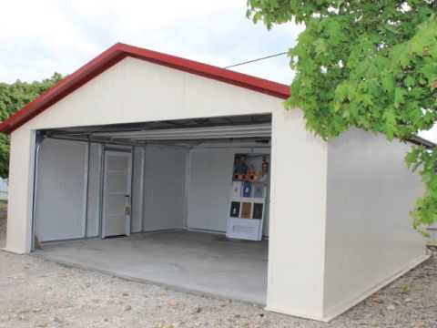 TP33 típusú könnyűszerkezetes mobilgarázs