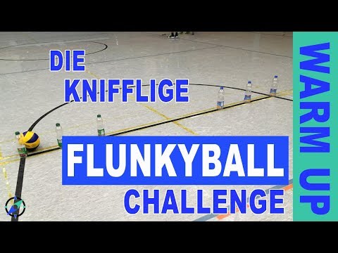 Nervenstärke und Koordination - Flunkyball-WarmUp