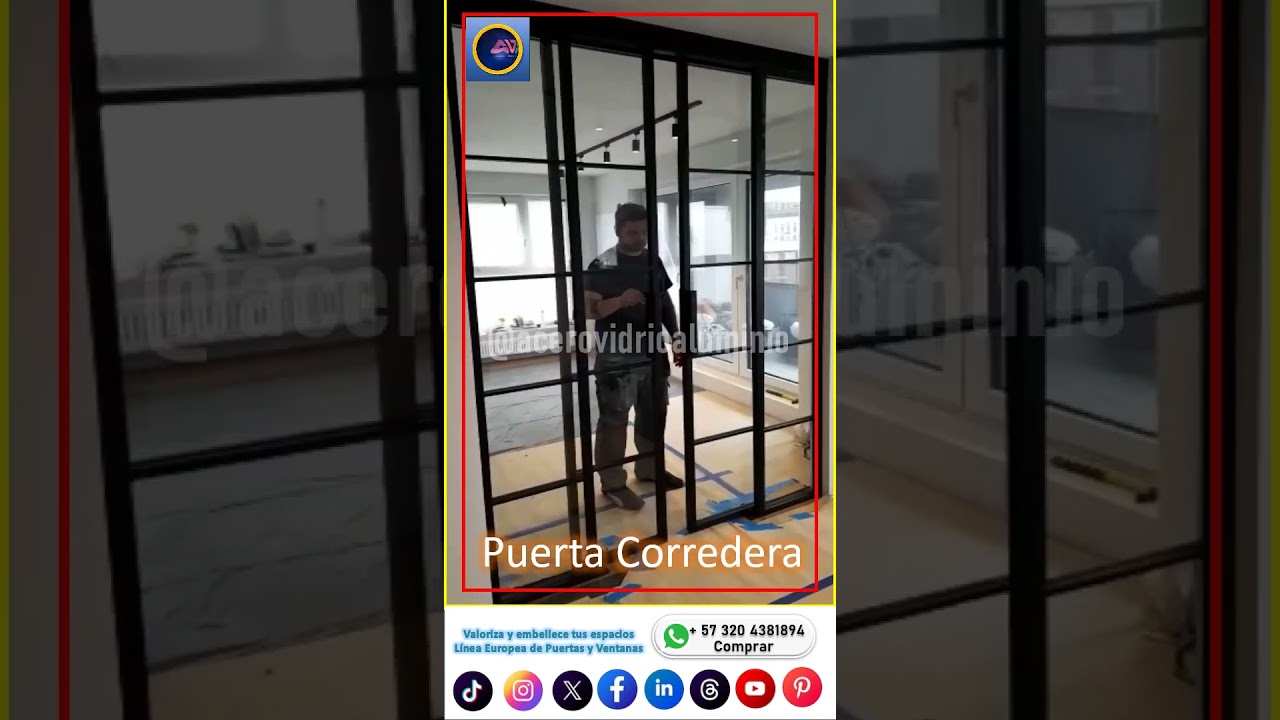 Puerta corredera PC 3831 instalación 1