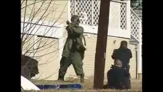 Crazy Black Ninja vs 30 Cops