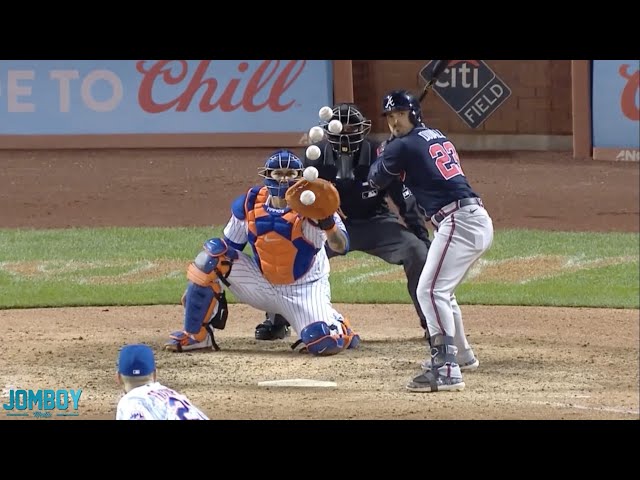 Todd Frazier gets his first strikeout on a 55 mph knuckleball, a breakdown