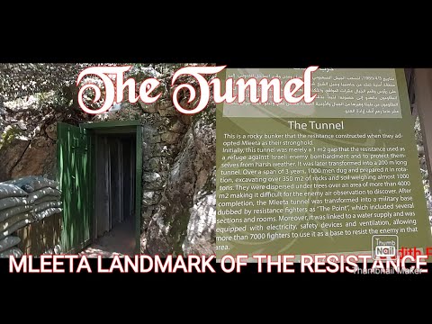 Mleeta Tunnel,South Lebanon