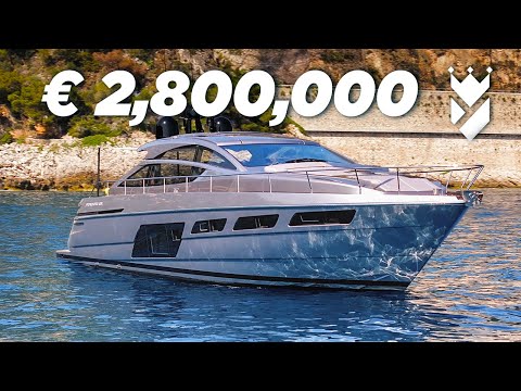 Inside a practically new Pershing 6X for sale - SILVER MISSILE