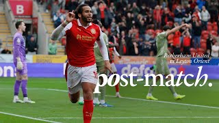 I'm glad I'm back to help the boys out - Nombe