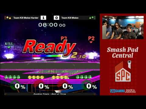 SPC 185 Melee Doubles Finals - Team Kill Melee (Green) vs Team Kill Melee Harder (Red)
