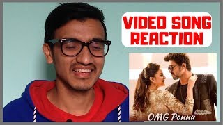 OMG Ponnu Song Video Reaction | Sarkar | Thalapathy Vijay | Keerthy Suresh | A  R  Rahman