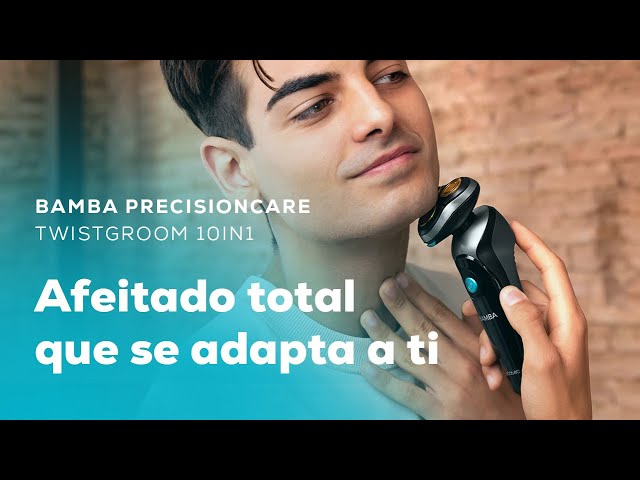 Präzisionstrimmer Cecotec Bamba PrecisionCare TwistGroom kabellos 10-in-1, wasserdicht, LED video