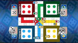 Ludo gameplay in 4 players | Ludo games video &27 #ludo #games