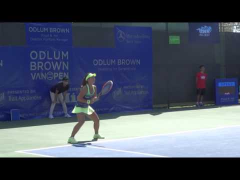 Eri Hozumi (JPN) ITF Vancouver 2015 #2