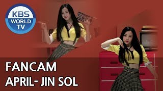 [FOCUSED] APRIL's Jin Sol - Oh! my mistake [Music Bank / 2018.10.19]